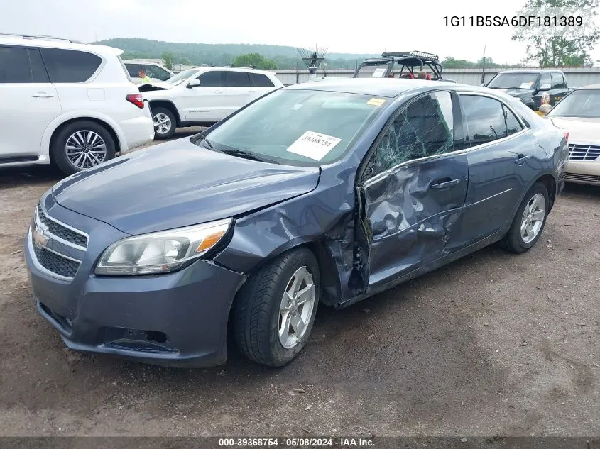 1G11B5SA6DF181389 2013 Chevrolet Malibu 1Ls