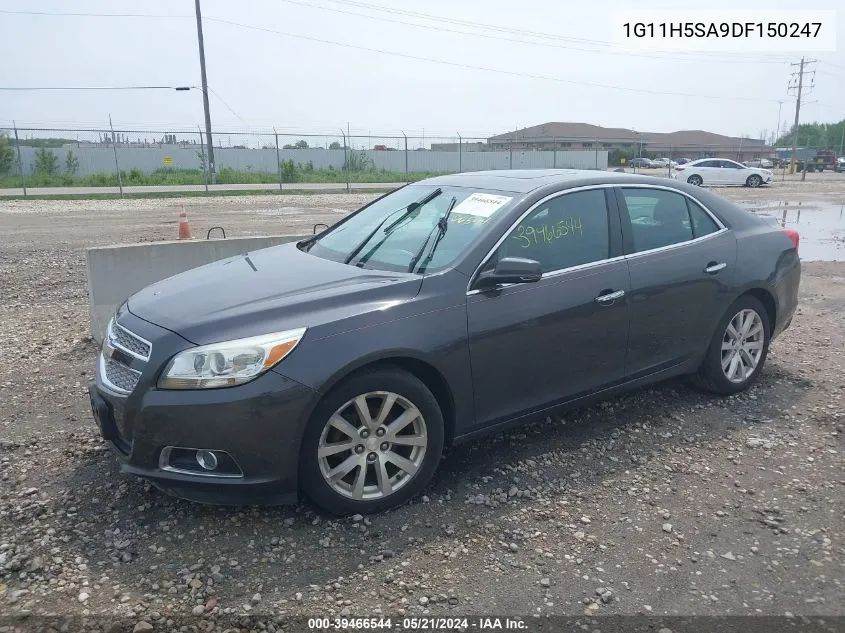 1G11H5SA9DF150247 2013 Chevrolet Malibu 1Lz