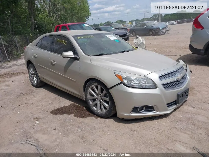 2013 Chevrolet Malibu 2Lt VIN: 1G11E5SA0DF242002 Lot: 39489853