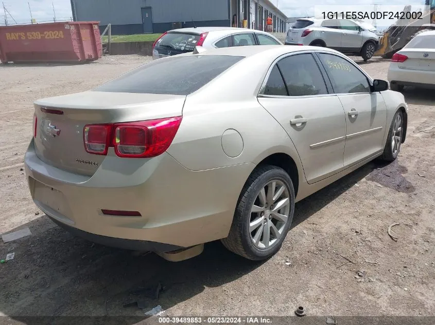 2013 Chevrolet Malibu 2Lt VIN: 1G11E5SA0DF242002 Lot: 39489853