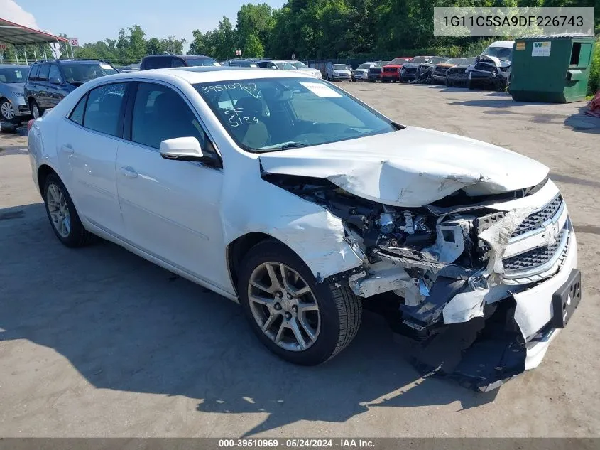 2013 Chevrolet Malibu 1Lt VIN: 1G11C5SA9DF226743 Lot: 39510969