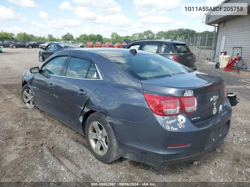 1G11A5SA8DF205758 2013 Chevrolet Malibu 1Fl