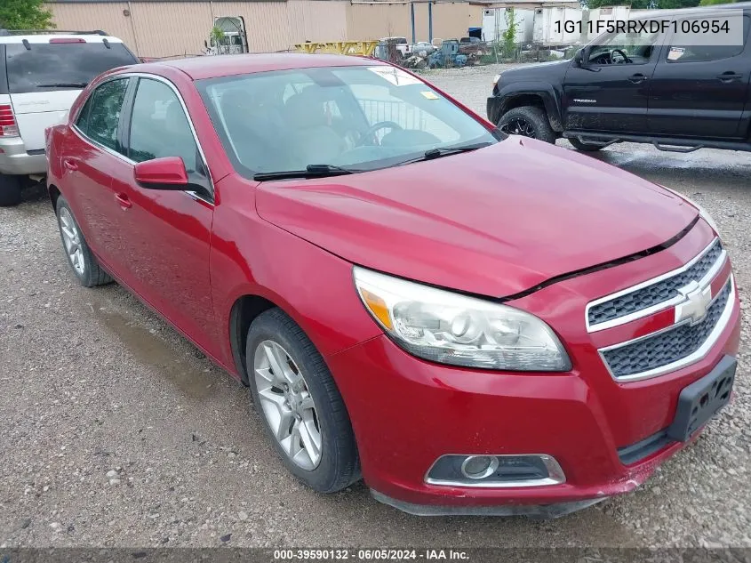 2013 Chevrolet Malibu Eco Premium Audio VIN: 1G11F5RRXDF106954 Lot: 39590132