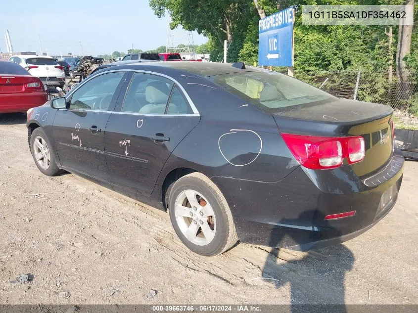 2013 Chevrolet Malibu 1Ls VIN: 1G11B5SA1DF354462 Lot: 39663746