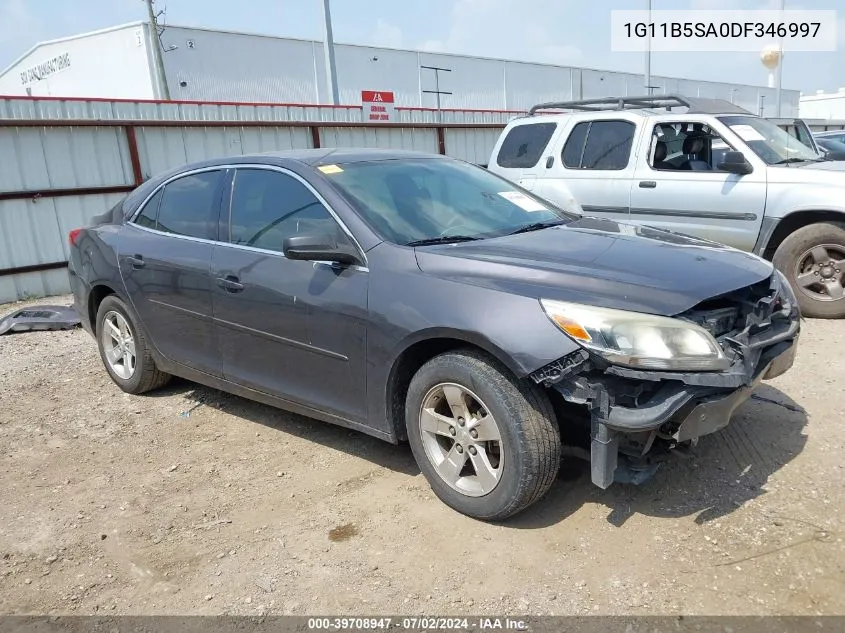 2013 Chevrolet Malibu 1Ls VIN: 1G11B5SA0DF346997 Lot: 39708947