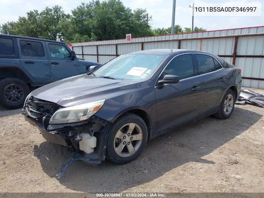 2013 Chevrolet Malibu 1Ls VIN: 1G11B5SA0DF346997 Lot: 39708947