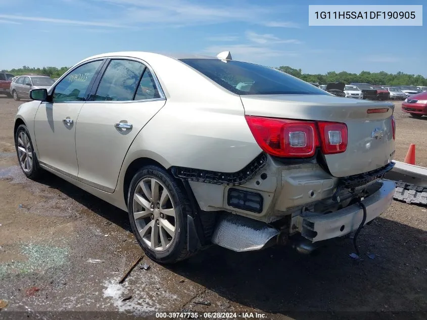 2013 Chevrolet Malibu 1Lz VIN: 1G11H5SA1DF190905 Lot: 39747735