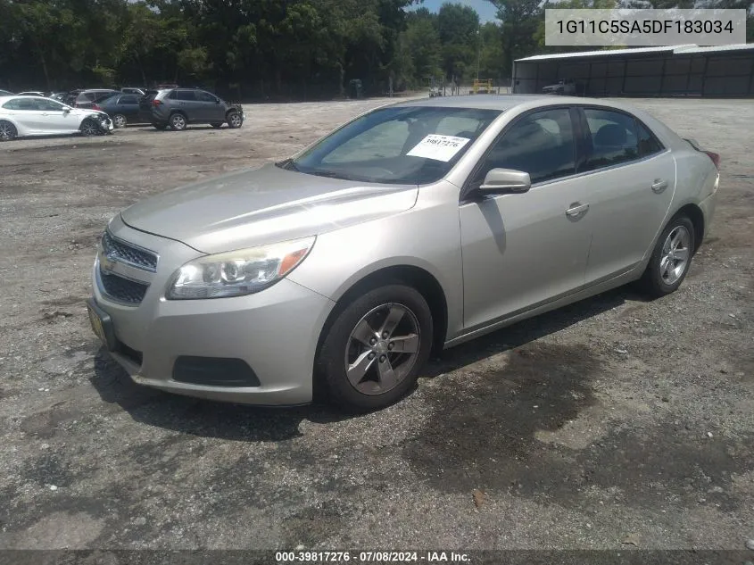 2013 Chevrolet Malibu 1Lt VIN: 1G11C5SA5DF183034 Lot: 39817276