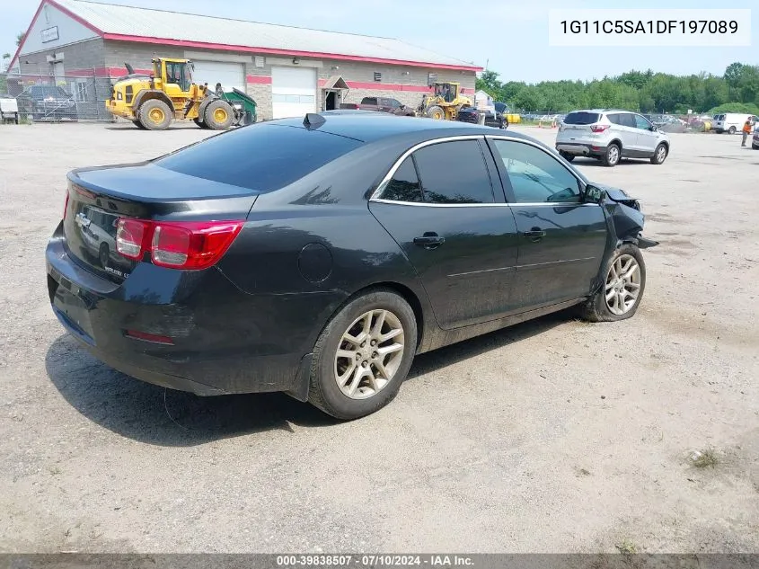 2013 Chevrolet Malibu 1Lt VIN: 1G11C5SA1DF197089 Lot: 39838507