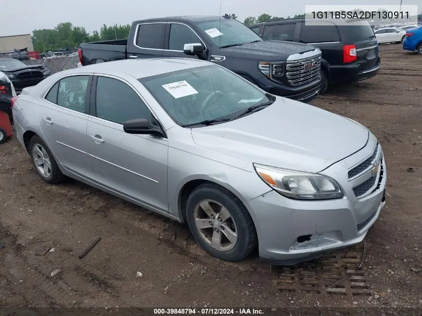 2013 Chevrolet Malibu 1Ls VIN: 1G11B5SA2DF130911 Lot: 39848794