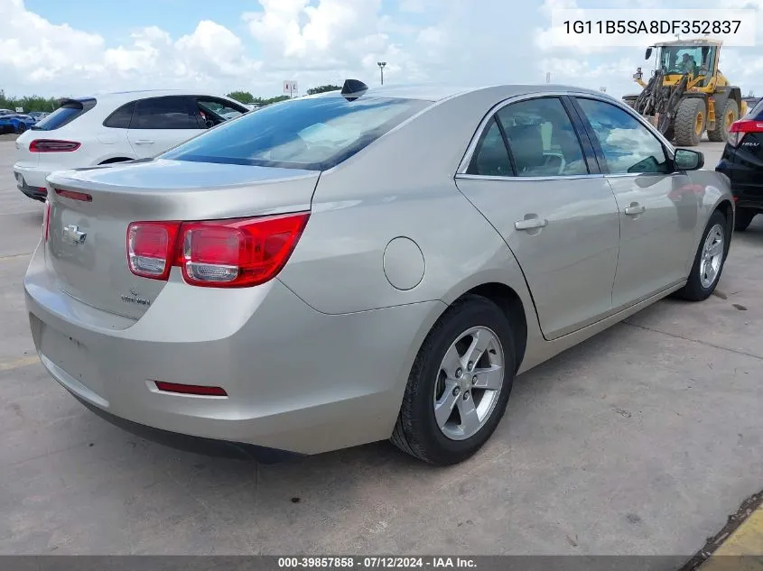 2013 Chevrolet Malibu 1Ls VIN: 1G11B5SA8DF352837 Lot: 39857858