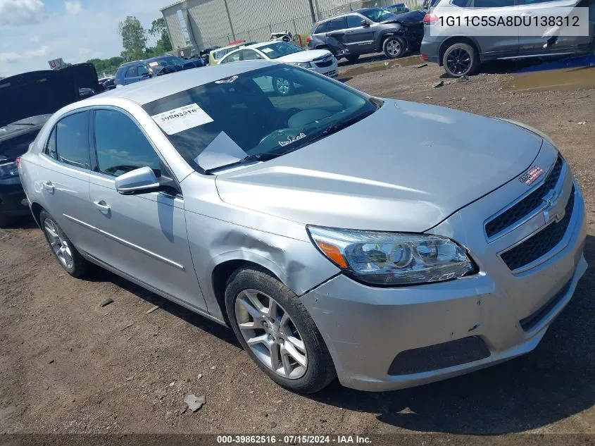 2013 Chevrolet Malibu 1Lt VIN: 1G11C5SA8DU138312 Lot: 39862516