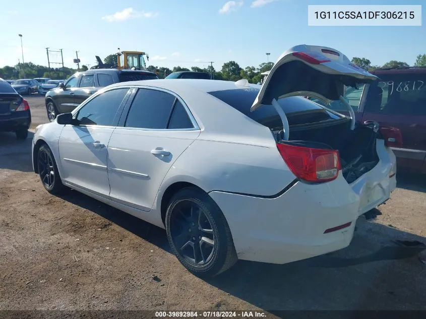 2013 Chevrolet Malibu 1Lt VIN: 1G11C5SA1DF306215 Lot: 39892984