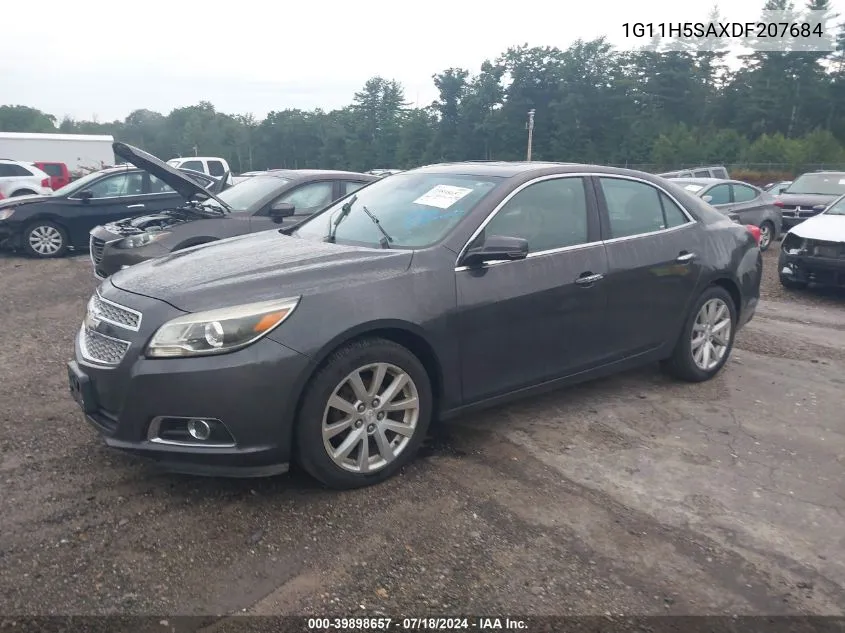 2013 Chevrolet Malibu 1Lz VIN: 1G11H5SAXDF207684 Lot: 39898657