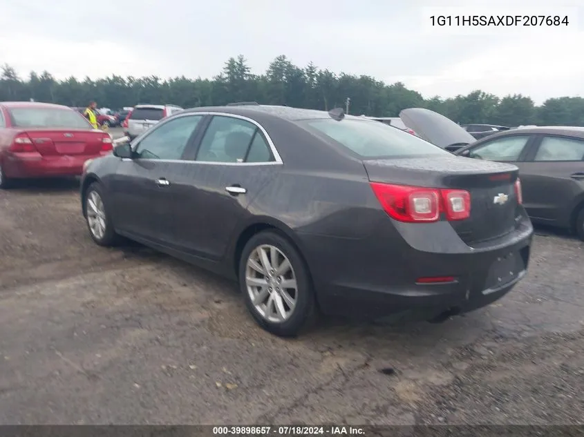 2013 Chevrolet Malibu 1Lz VIN: 1G11H5SAXDF207684 Lot: 39898657