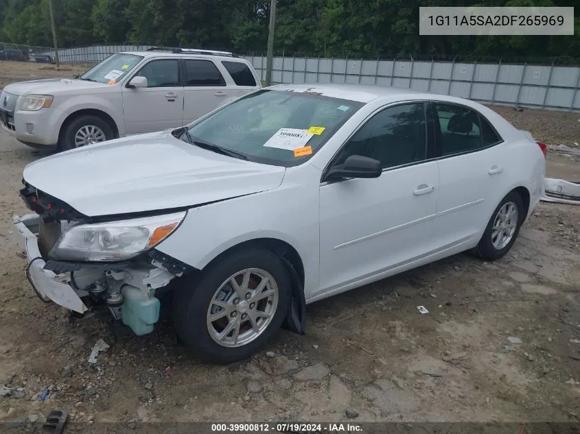 2013 Chevrolet Malibu 1Fl VIN: 1G11A5SA2DF265969 Lot: 39900812