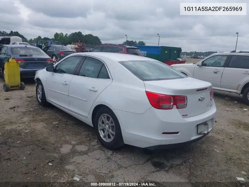 2013 Chevrolet Malibu 1Fl VIN: 1G11A5SA2DF265969 Lot: 39900812