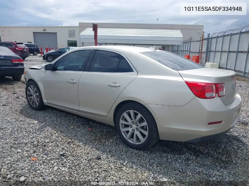 2013 Chevrolet Malibu 2Lt VIN: 1G11E5SA5DF334948 Lot: 39920023