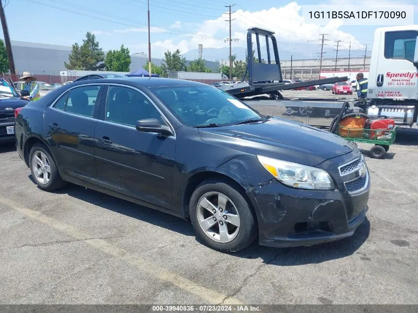 2013 Chevrolet Malibu 1Ls VIN: 1G11B5SA1DF170090 Lot: 39940836