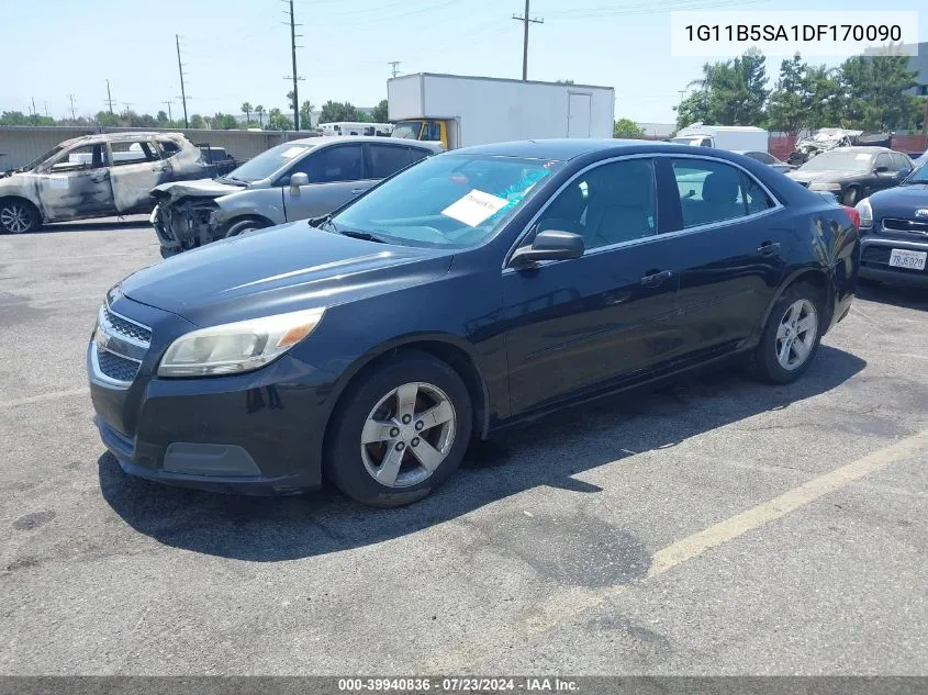 2013 Chevrolet Malibu 1Ls VIN: 1G11B5SA1DF170090 Lot: 39940836