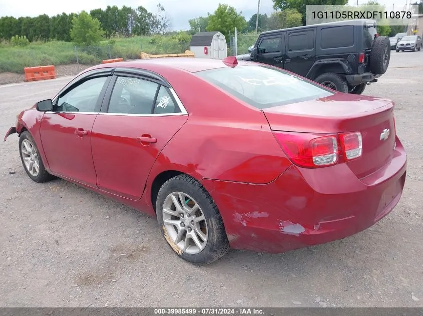 2013 Chevrolet Malibu Eco VIN: 1G11D5RRXDF110878 Lot: 39985499