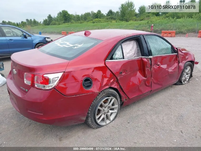 2013 Chevrolet Malibu Eco VIN: 1G11D5RRXDF110878 Lot: 39985499