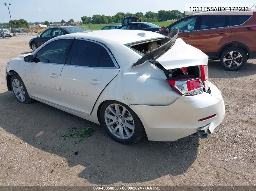 2013 Chevrolet Malibu 2Lt VIN: 1G11E5SA8DF172233 Lot: 40058853