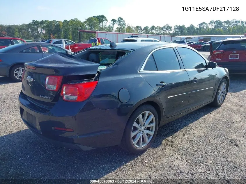 2013 Chevrolet Malibu 2Lt VIN: 1G11E5SA7DF217128 Lot: 40070063