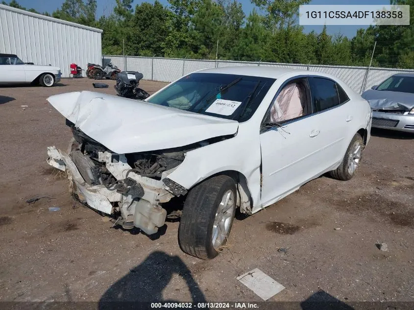 2013 Chevrolet Malibu 1Lt VIN: 1G11C5SA4DF138358 Lot: 40094032