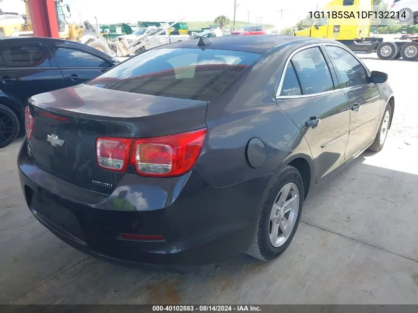 2013 Chevrolet Malibu 1Ls VIN: 1G11B5SA1DF132214 Lot: 40102883