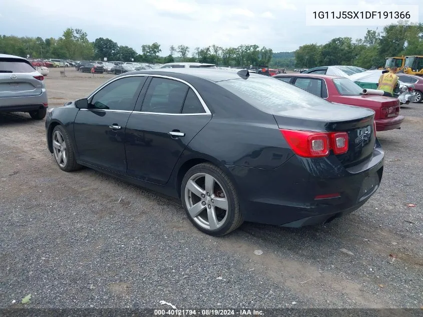 2013 Chevrolet Malibu 2Lz VIN: 1G11J5SX1DF191366 Lot: 40121794