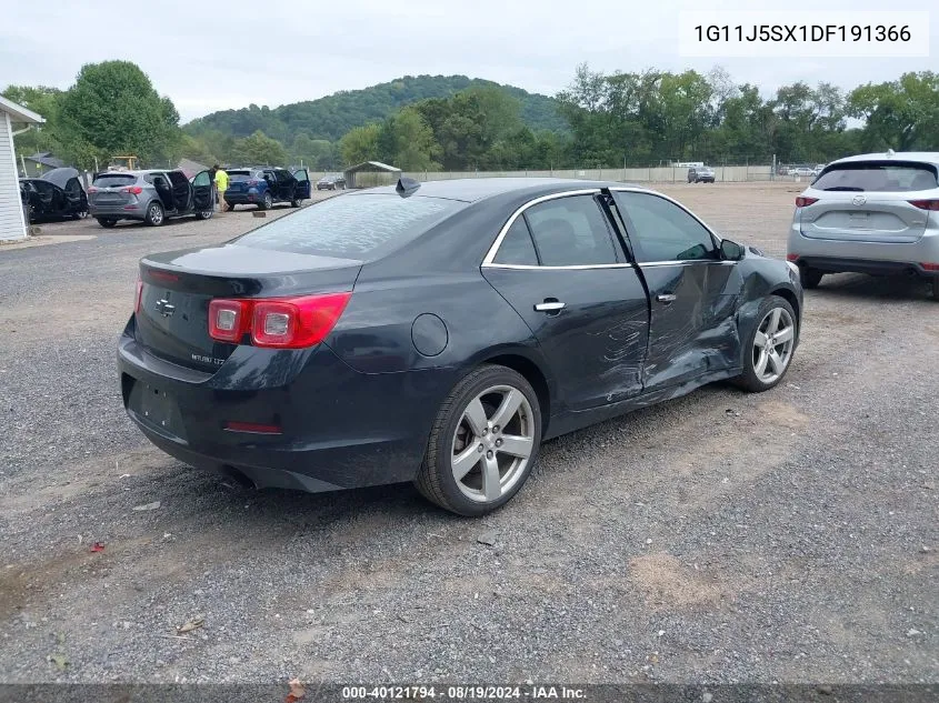 2013 Chevrolet Malibu 2Lz VIN: 1G11J5SX1DF191366 Lot: 40121794