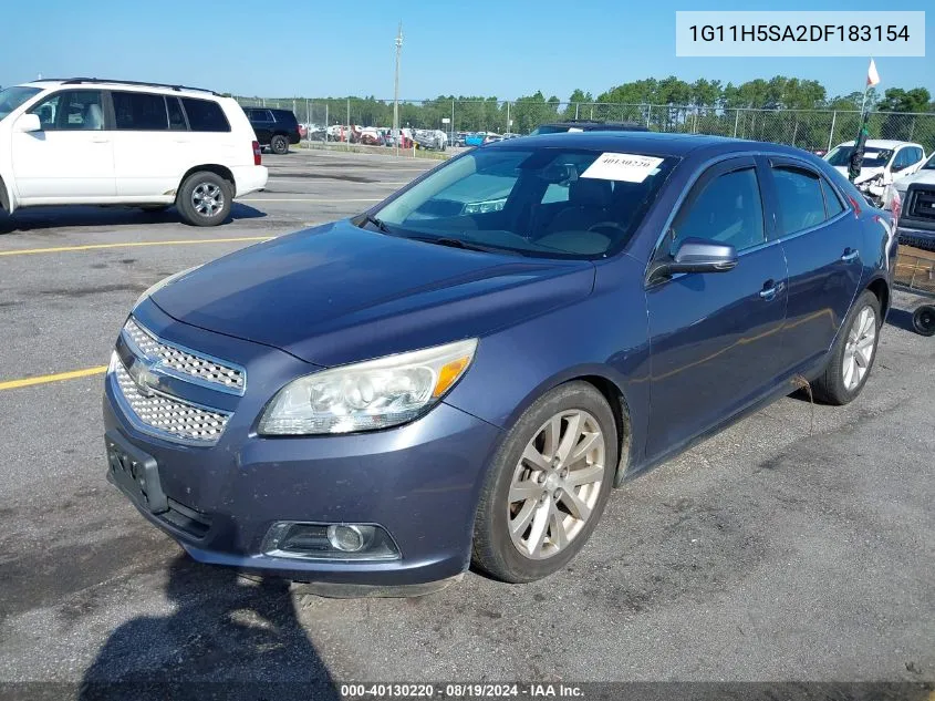 2013 Chevrolet Malibu 1Lz VIN: 1G11H5SA2DF183154 Lot: 40130220