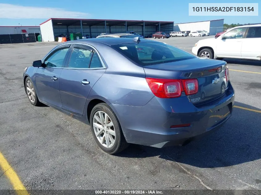 2013 Chevrolet Malibu 1Lz VIN: 1G11H5SA2DF183154 Lot: 40130220