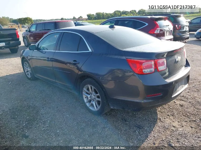 2013 Chevrolet Malibu 1Lt VIN: 1G11C5SA1DF217387 Lot: 40162885