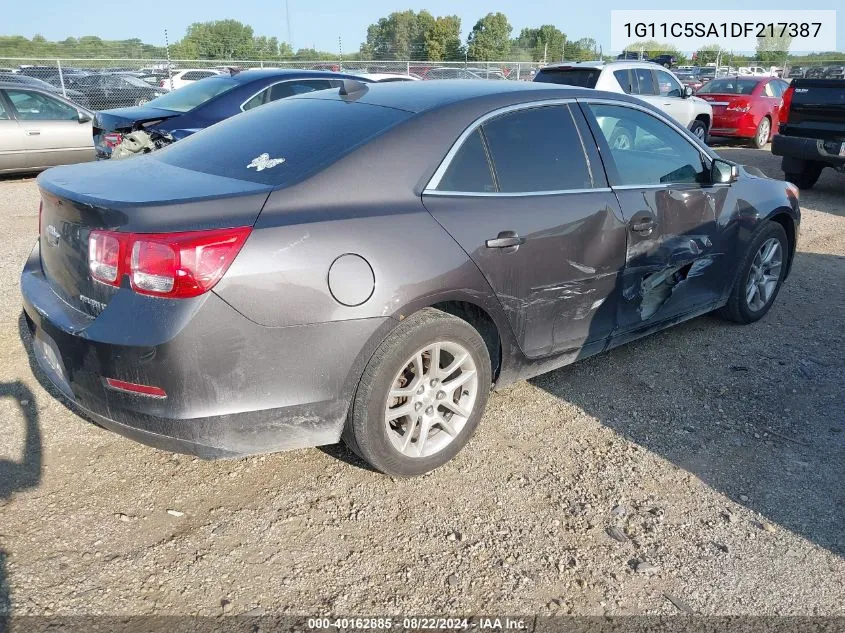 2013 Chevrolet Malibu 1Lt VIN: 1G11C5SA1DF217387 Lot: 40162885