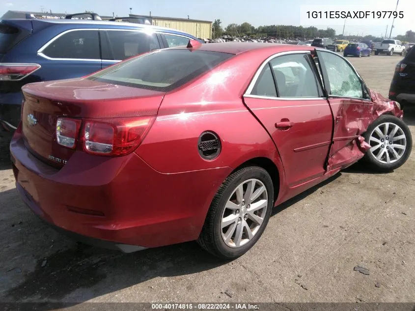 2013 Chevrolet Malibu 2Lt VIN: 1G11E5SAXDF197795 Lot: 40174815