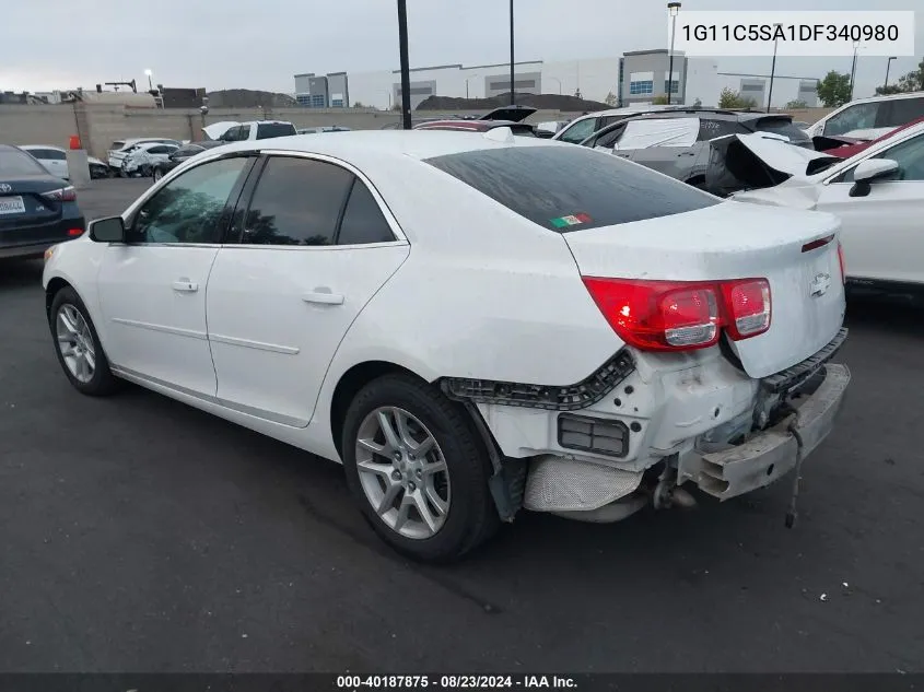 2013 Chevrolet Malibu 1Lt VIN: 1G11C5SA1DF340980 Lot: 40187875