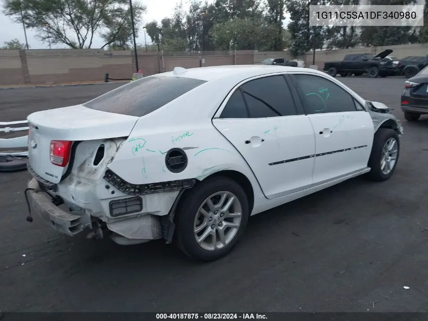 1G11C5SA1DF340980 2013 Chevrolet Malibu 1Lt