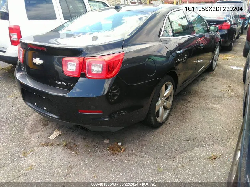 2013 Chevrolet Malibu 2Lz VIN: 1G11J5SX2DF229204 Lot: 40188543