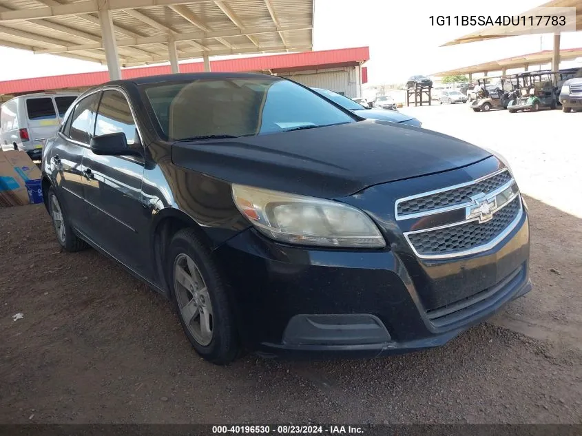 2013 Chevrolet Malibu 1Ls VIN: 1G11B5SA4DU117783 Lot: 40196530