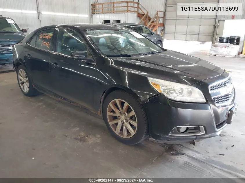 2013 Chevrolet Malibu 2Lt VIN: 1G11E5SA7DU113699 Lot: 40202147