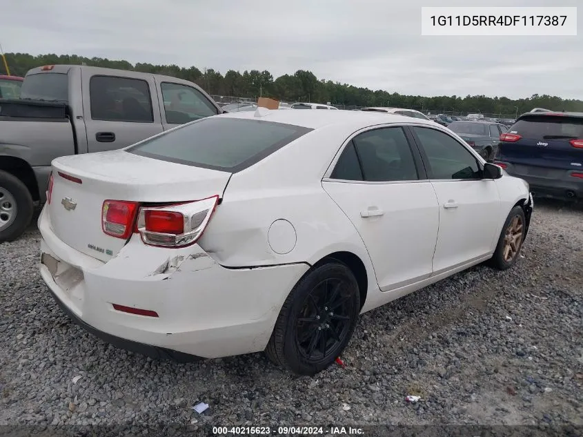 2013 Chevrolet Malibu Eco VIN: 1G11D5RR4DF117387 Lot: 40215623