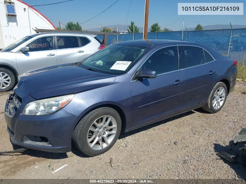 2013 Chevrolet Malibu 1Lt VIN: 1G11C5SA1DF216109 Lot: 40219423