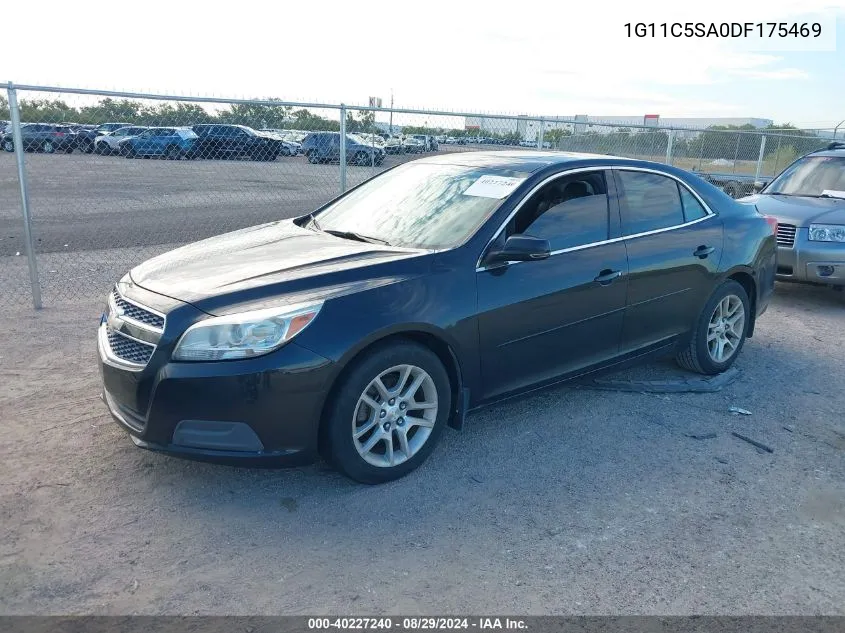 2013 Chevrolet Malibu 1Lt VIN: 1G11C5SA0DF175469 Lot: 40227240