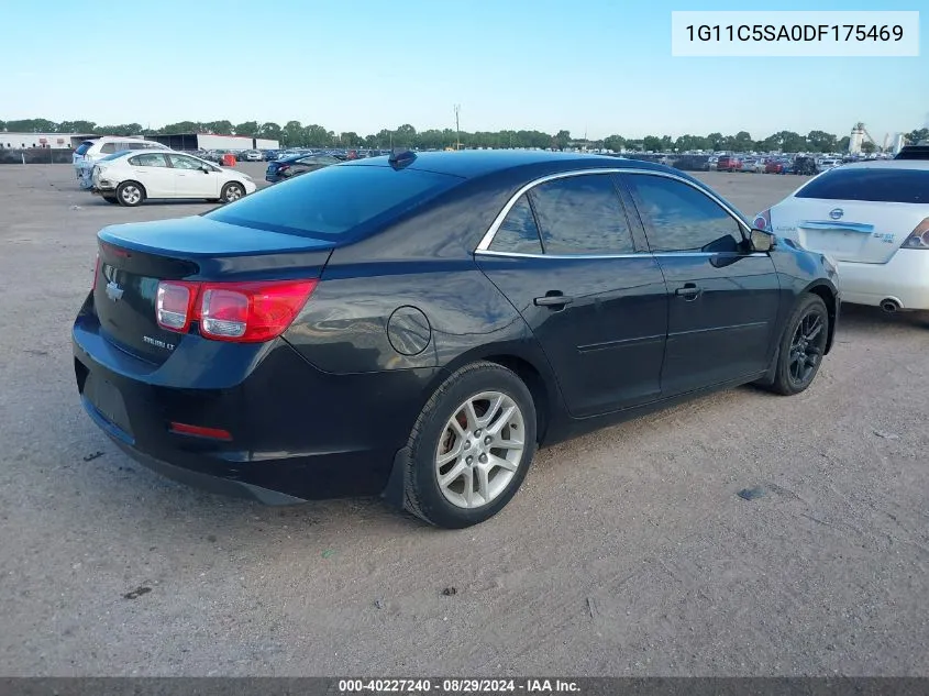 2013 Chevrolet Malibu 1Lt VIN: 1G11C5SA0DF175469 Lot: 40227240