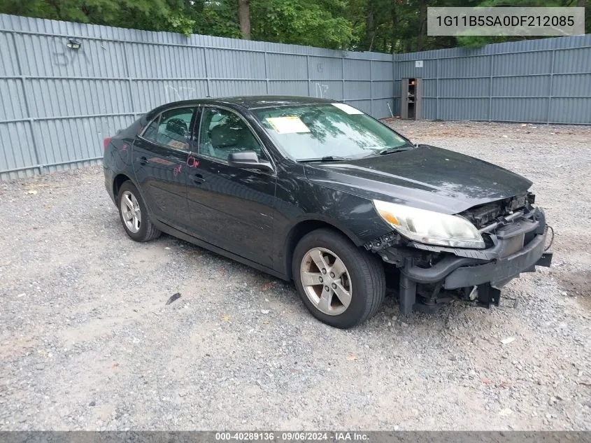 2013 Chevrolet Malibu 1Ls VIN: 1G11B5SA0DF212085 Lot: 40289136