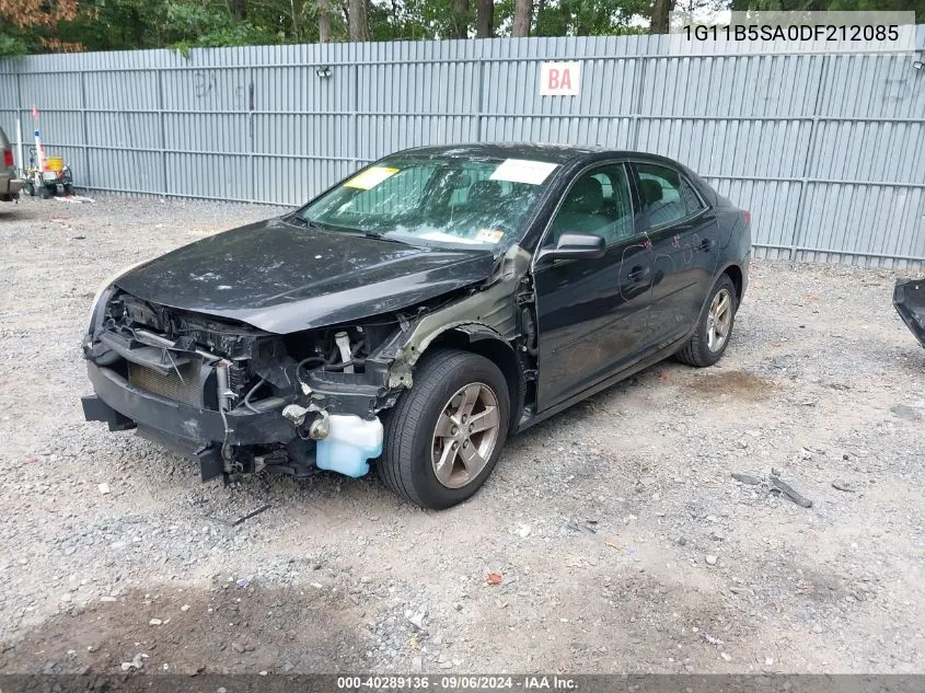 2013 Chevrolet Malibu 1Ls VIN: 1G11B5SA0DF212085 Lot: 40289136