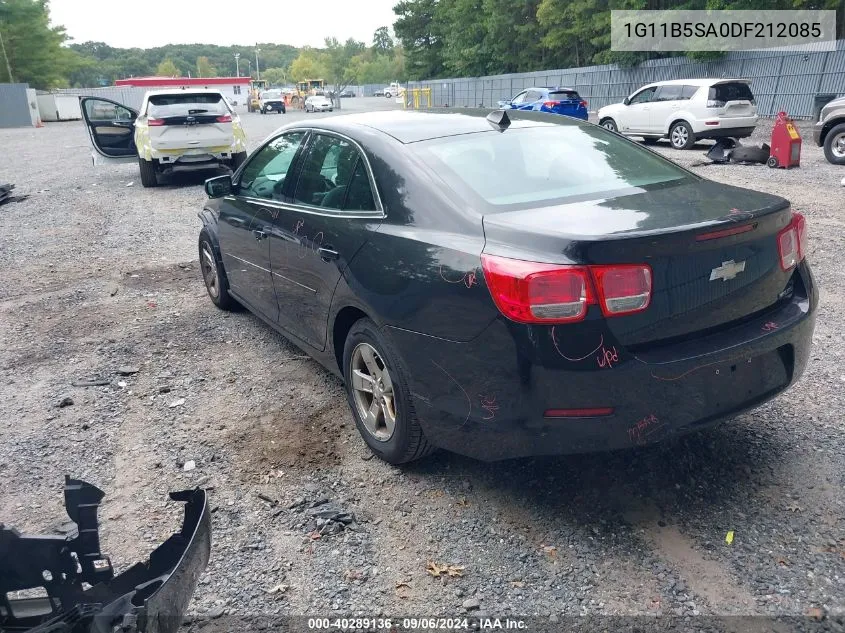 2013 Chevrolet Malibu 1Ls VIN: 1G11B5SA0DF212085 Lot: 40289136