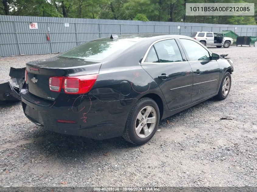 2013 Chevrolet Malibu 1Ls VIN: 1G11B5SA0DF212085 Lot: 40289136